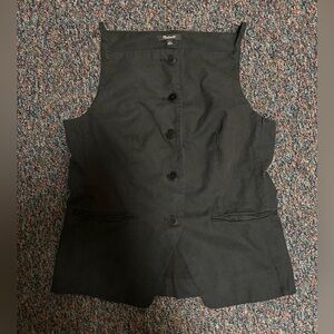 Madewell Classic Black Button-Up